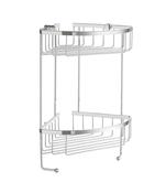 Smedbo SDK2031 Sideline Corner Double Soap Basket image