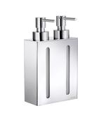 Smedbo SFK258 Outline Double Soap Dispense Wall Mounted image