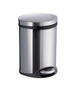 Smedbo SFK663 Outline Lite Pedal Bin 6L Brushed Stainless Steel image