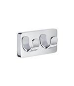 Smedbo SOK356 Ice Double Towel Hook