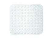 Bisk B71377BM PVC Shower Mat White 55x55cm image