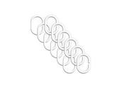 Bisk B97200CA Curtain Rings Clear (12pk) image