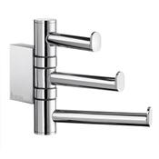 Smedbo SAK327 Air Triple Swing Towel Rail image