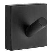 Smedbo SRB355 House Single Towel Hook Black image