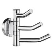 Smedbo SHK327 Home Triple Robe Hook image