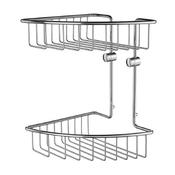 Smedbo SHK377 Home Corner Double Shower Basket