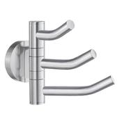 Smedbo SHS327 Home Triple Robe Hook image
