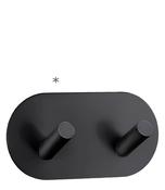 Smedbo SBB1091 Double Robe Hook Black image