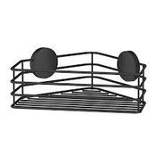 Smedbo SBB1201 Corner Shower Basket Black image