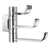 Smedbo SOK327 Ice Triple Robe Hook image