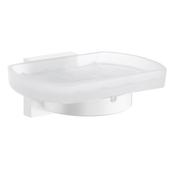 Smedbo House SRX342 Soap Dish &amp; Holder White image