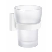 Smedbo House SRX343 Tumbler &amp; Holder White image