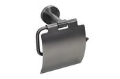Bisk B08384SK Scala Toilet Roll Holder With Lid image