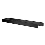 Smedbo SFB212 Cabinet Double Towel Bar Black L380mm image
