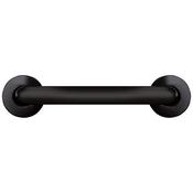 Nofer Grab Bar Stainless Steel Black Finish (All Sizes)