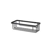 Feridras FE015511 Chic Black Rectangular Shelf Steel image