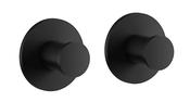 Smedbo STB3455 Dot Pair of Single Robe Hooks image