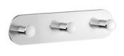 Smedbo STK359 Dot Triple Robe Hook image