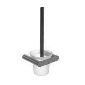Nofer N16877.TT Verona Gun Metal Toilet Brush Holder