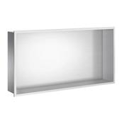 Smedbo SDS5023 Shower Wall Niche Brushed Stainless Steel image