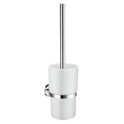 Smedbo SHK333P Home Toilet Brush With Porcelain Container image