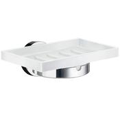 Smedbo SHK342P Home Holder With Porcelain Soap Dish image
