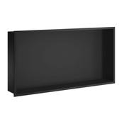 Smedbo SDB5023 Shower Wall Niche Black