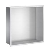 Smedbo SDS5022 Shower Wall Niche Brushed Stainless Steel image