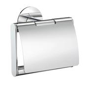 Smedbo STK3414 Dot Toilet Roll Holder With Cover image