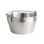 Kilner Stainless Steel Maslin/Preserving Pan 8 Litre