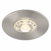 Searchlight Pack of 3 LED Recessed Satin Silver Lights – 4W image