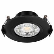 Evolec Astra 5W Slimline Dimmable CCT LED Downlight – Black image