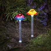 Funky Fungus Stake Lights, Mixed Case