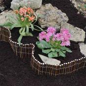 Plant Bed &amp; Lawn Willow Edging 2m x 0.15m