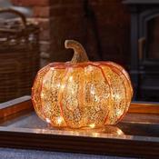 InLit Golden Pumpkin Lantern image