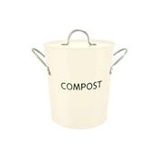 Compost pail – Baker’s white