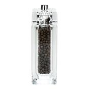 G Mill 9169 Square Body Acrylic Pepper Mill 14.5cm image