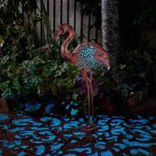 Solar Garden Solar Silhouette Flamingo image