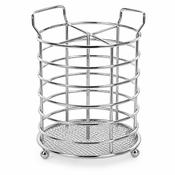 Apollo Chrome Cutlery Holder – 4 Compartment