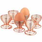 Apollo Copper Egg Cups – Set of 6