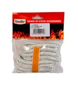 WHITE STOVE ROPE - 10MM X 2M image