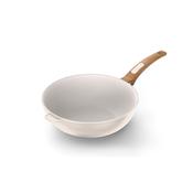EKAU Home Essential 28cm Open Wok Ivory image