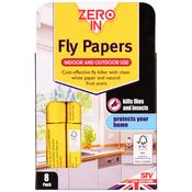 Zero In Fly Papers 8 Pack image