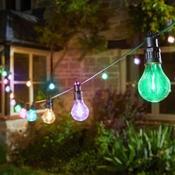 Low Voltage Decor Festoon String Lights, Multi Coloured