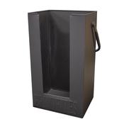 Matt Black Traditional Briquette Holder image