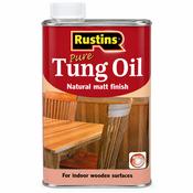 Rustins Pure Tung Oil 500ml – Natural Matt Finish