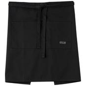 Stellar Textiles, 55cm Waist Apron, Black