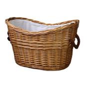 Wicker Basket Oval Natural image