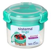 Sistema® Breakfast Bowl To Go – BPA-Free, Microwave &amp; Travel Friendly