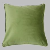 Fervor &amp; Hue Velvet Plain Moss Green 45x45cm image
